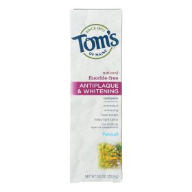 Tom's Of Maine Antiplaque And Whitening Toothpaste Fennel - 5.5 Oz - Case Of 6